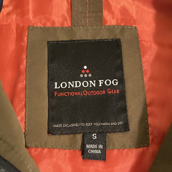 London Fog men quilted navy vest S - Picture 3 of 14